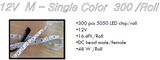 Load image into Gallery viewer, 12V Middle Level Single Color Strip Light