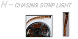 Load image into Gallery viewer, High Level Chasing waterproof Strip Light WS0002