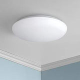 Load image into Gallery viewer, 11&quot; Wide Shallow Flushmount White LED Ceiling Light